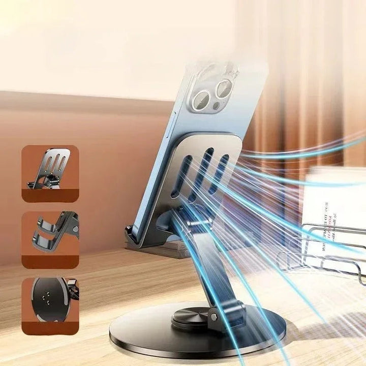 720° Adjustable Aluminum Alloy Phone Holder